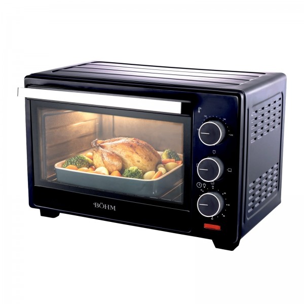 Cuptor Electric 38 L BÖHM BC38B3-L, 1600 W, 100–230°C
