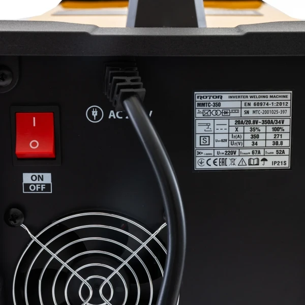 Aparat de Sudură 4 în 1 ROTOR MMTC-350 MIG/MMA/TIG/CUT, 350A, Invertor Profesional, Tăiere cu Plasmă, 220-240V