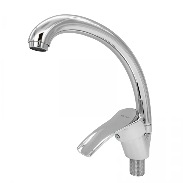 Baterie bucatarie, zinc, crom, FLOW, FL UF-275ZC