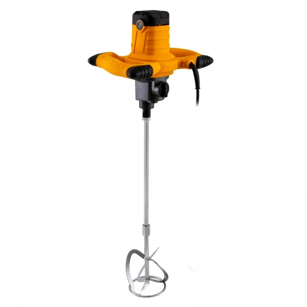 Mixer pentru beton ROTOR RX106, 1400 W, 2 viteze, 0-450 / 0-750 RPM, cu perii, tijă inclusă Mixer pentru beton ROTOR RX106, 1400 W, 2 viteze, 0-450 / 0-750 RPM, cu perii, tijă inclusă