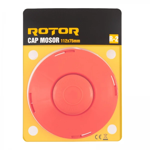 Cap mosor 112x75 mm cu fir 2.4 mm x 2 m ROTOR R-2