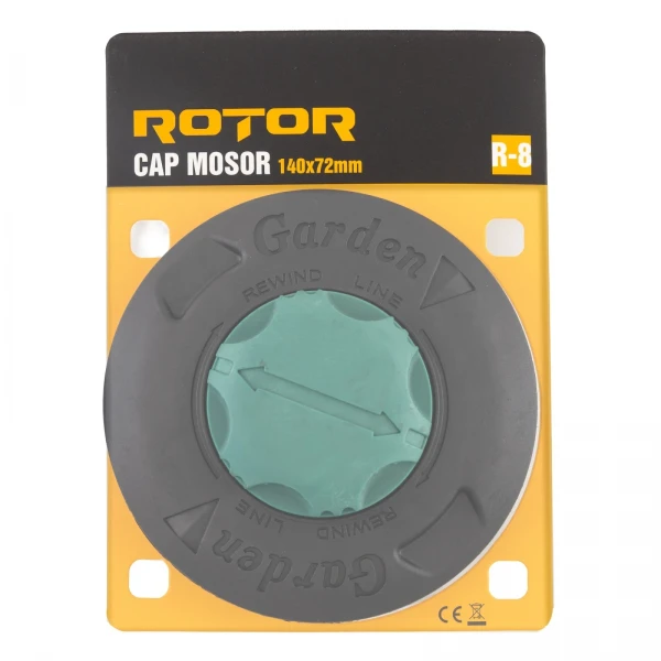 Cap mosor 140x72 mm cu fir 2.4 mm x 2 m ROTOR R-8