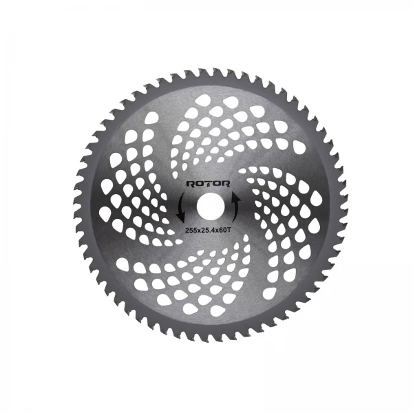 Disc motocoasă 60T cu Vidia 255x25,4x1,3 mm ROTOR
