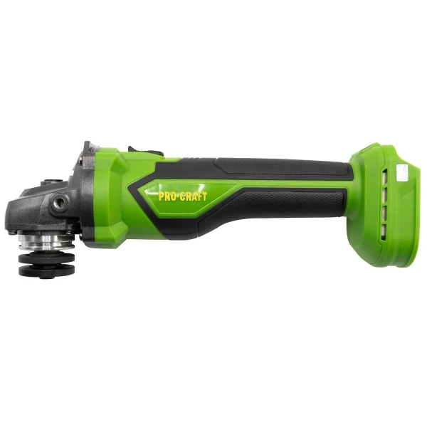 Polizor unghiular pe acumulator PROCRAFT PGA22 1 × acumulator 20V / 4Ah, Brushless
