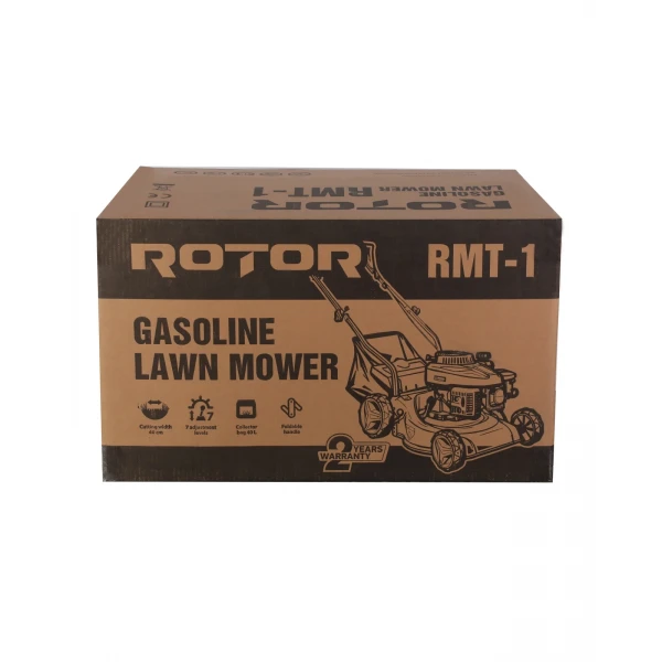 Masina de tuns iarba pe benzina ROTOR RMT-1 , 40 L, 4T, 2,5 CP