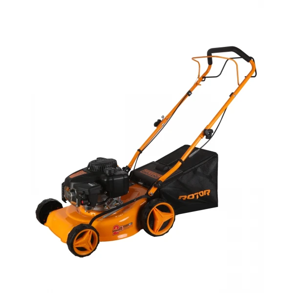 Mașină de tuns iarba pe benzină ROTOR RMT-2, capacitate 40 Litri, motor 4 Timpi, 2,5 CP