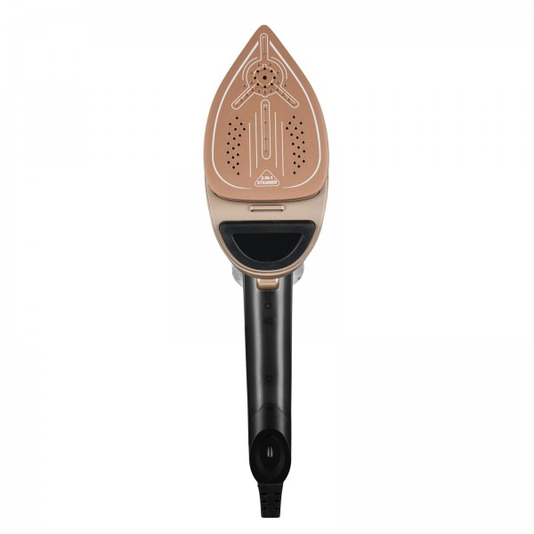 Aparat de calcat cu abur 2 in 1 BÖHM Home BIH-1801BG, 1800W, rezervor 180 ml, talpa ceramica