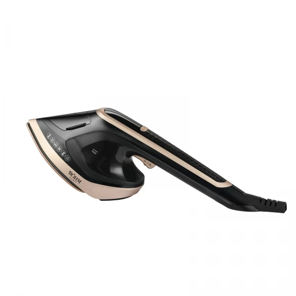 Aparat de calcat cu abur 2 in 1 BÖHM Home BIH-1801BG, 1800W, rezervor 180 ml, talpa ceramica