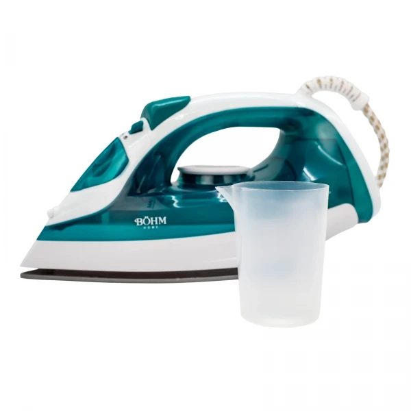 Fier de calcat cu abur BÖHM Home BIC-1801BW, 1800W, rezervor 170 ml, talpa ceramica