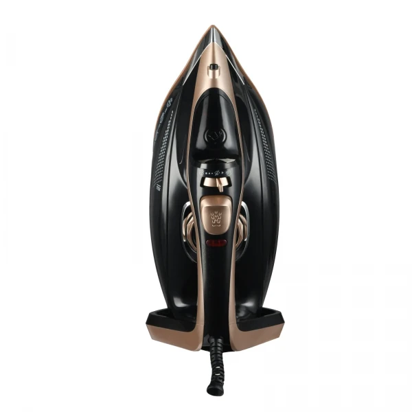 Fier de calcat cu abur BÖHM Home BIC-2801BG, 2200W, rezervor 250 ml, talpa ceramica