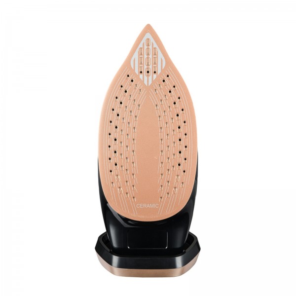 Fier de calcat cu abur BÖHM Home BIC-2801BG, 2200W, rezervor 250 ml, talpa ceramica