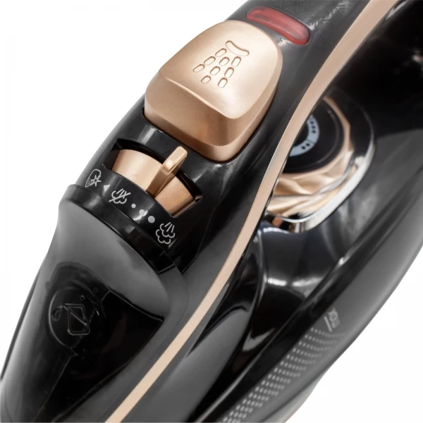 Fier de calcat cu abur BÖHM Home BIC-2801BG, 2200W, rezervor 250 ml, talpa ceramica