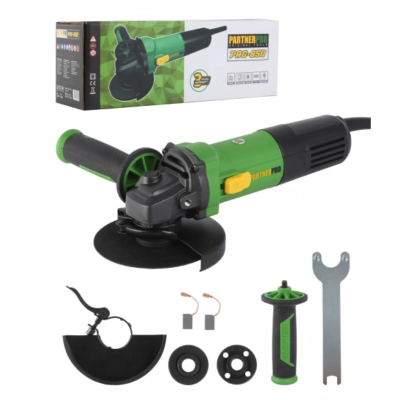 Polizor Unghiular PARTNERPRO PAG-850, 850W, Disc 125 mm, 11.000 RPM, Motor cu Perii, Flex Profesional pentru Tăiere și Șlefuire