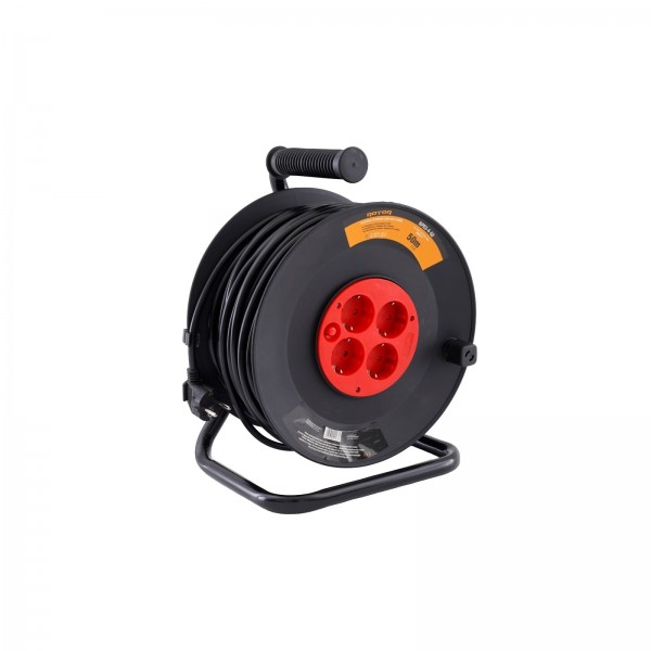Prelungitor electric 50m cu bobina 1,5 mm (3x1,5 mm), RPR3-4-50 , ROTOR