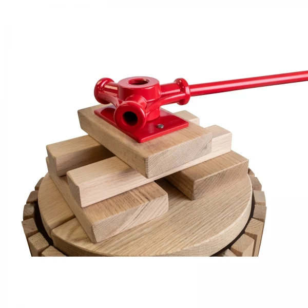 Presa manuala pentru fructe ROTOR FP-40, 40 L, cuva Ø34,8 cm, lemn masiv de stejar, fonta si otel Presa manuala pentru fructe ROTOR FP-40, 40 L, cuva Ø34,8 cm, lemn masiv de stejar, fonta si otel