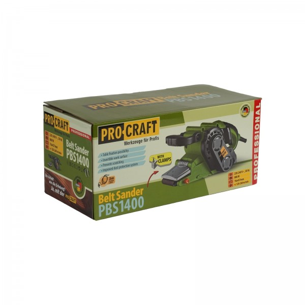 Aparat de slefuit PROCRAFT PBS1400, 800W, 120 - 260 mmin
