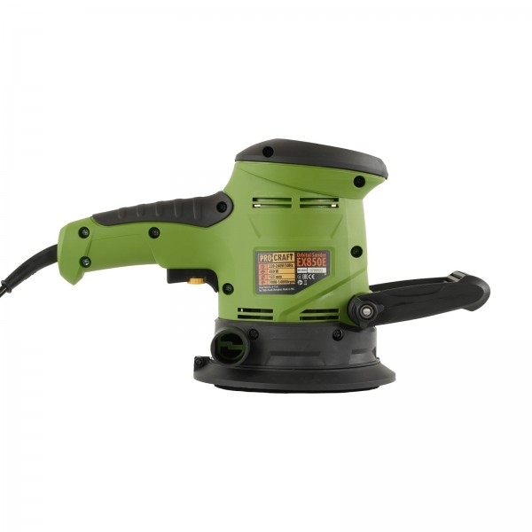Slefuitor Orbital cu excentric Procraft EX850E, 125 mm, 850 w, 14000 RPM, variator viteza