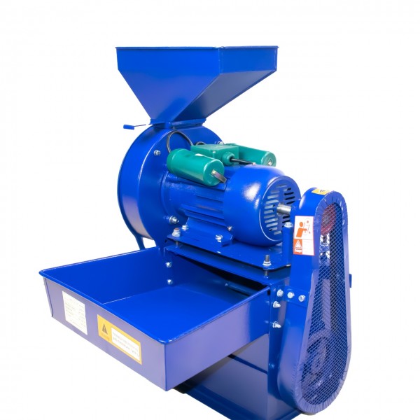 Moara de cereale si stiuleti + batoza de porumb TEMP-8 , 2500 W, 500 Kg/H , 2 in 1