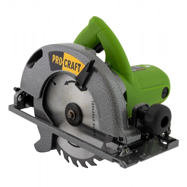 Circular electric de mână Procraft KR 2000, 2 kW, 185 mm, 5000 rot/min