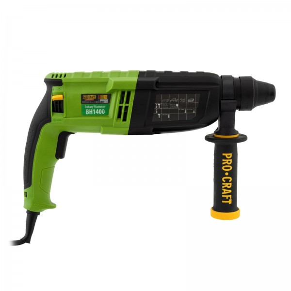Ciocan rotopercutor electric , PROCRAFT BH1400, 790 W, 3 J , 4000 bpm , accesorii incluse