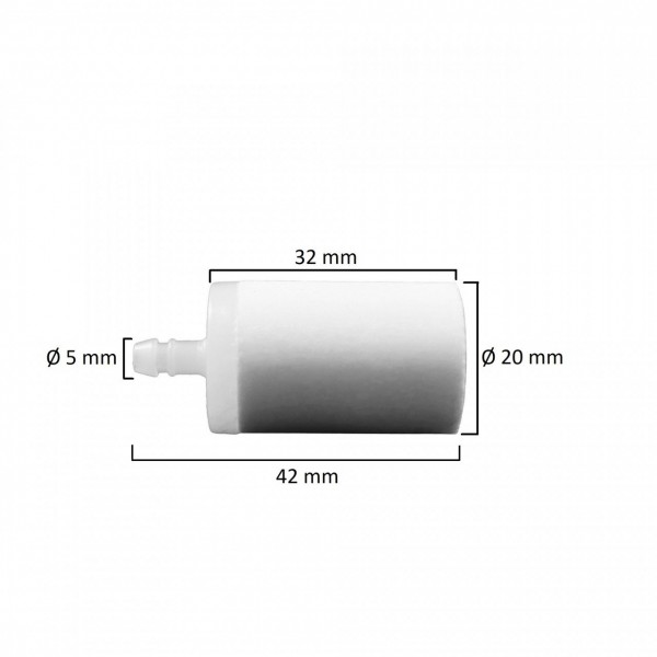 Filtru benzina motocoasa 2026C