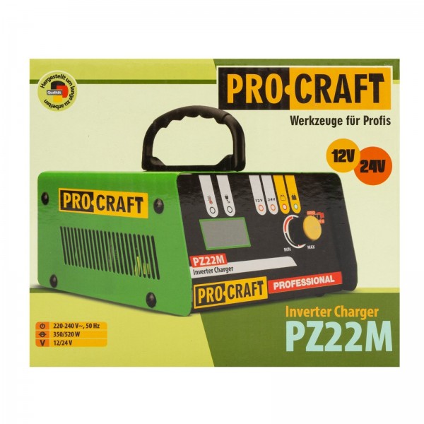 Redresor Auto 12-24V, 20A,Model Procraft PZ22M