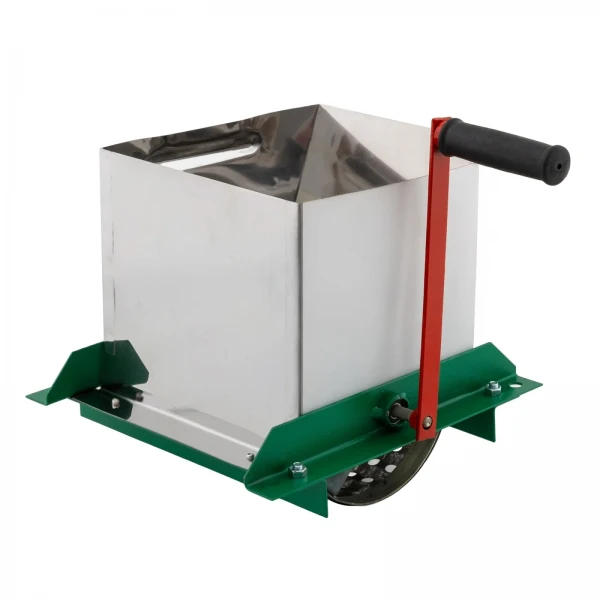 Răzătoare manuală pentru fructe Koza-Nova MINI Total Inox, cu tambur inox, cuvă 6 L, productivitate 100 kg/h