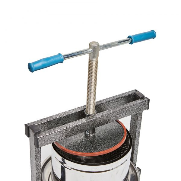 Teasc / Presa struguri Vilen Inox 10 Litri , cu picioare