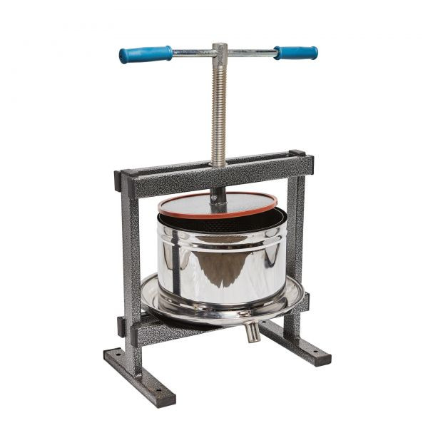 Teasc / Presa struguri Vilen Inox 10 Litri , cu picioare