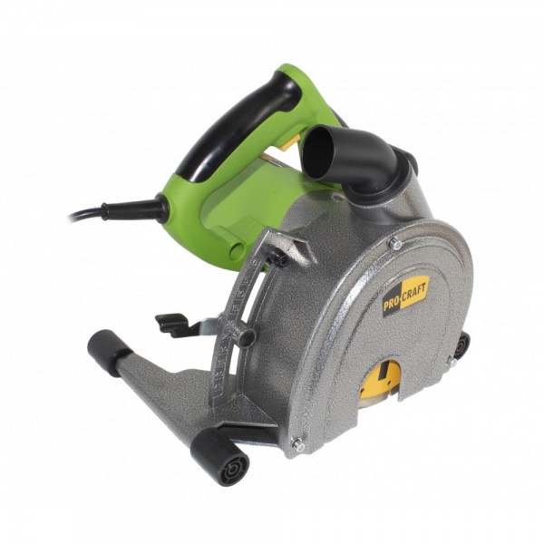 Masina de canelat Procraft PM 2500-230, 2 panze 150 mm, 2.3 kW, 4500 rotatii, canal 45 mm