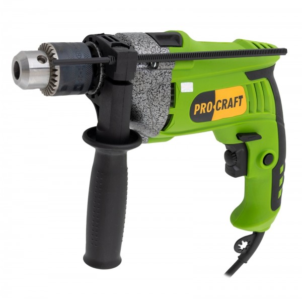 Bormasina electrica cu percutie , 980 W , 2800 Rpm , mandrina 13 mm , ProCraft PS980