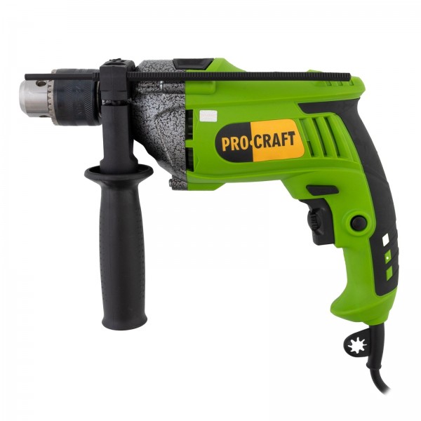 Bormasina electrica cu percutie , 980 W , 2800 Rpm , mandrina 13 mm , ProCraft PS980