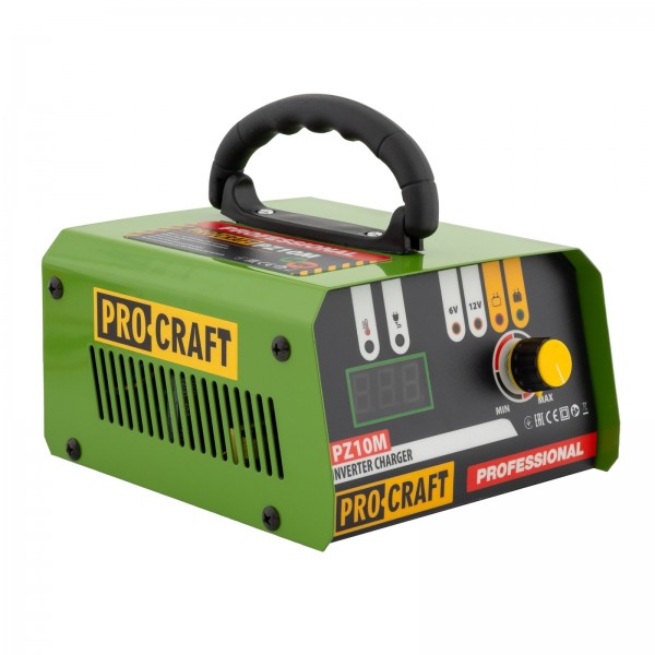 Incarcator auto cu cablu Procraft Pz10M, 165 W, 6-12V, 10-150 Ah