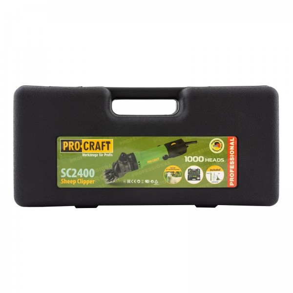 Aparat tuns oi Procraft SC2400 de mana, 350 W, 2400 RPM, 76 mm, Electric Variator viteza