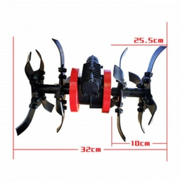 Cultivator pentru motocoasa 28mm-9 dinti, Elefant