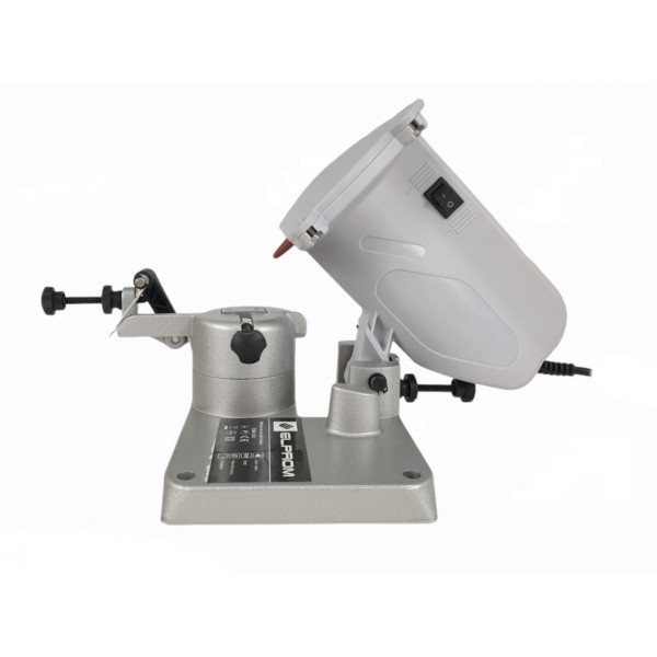 Ascutitor de lant Elprom EMZ120, 120W, panza 100 mm, 5500 rotatii/minut, 30 grade
