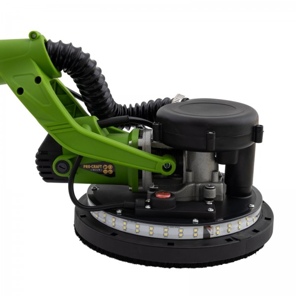 Masina de slefuit pereti girafa Procraft EX1050, 1.05 kW, 800-1750 rotatii, LED, 225 mm, sac colectare