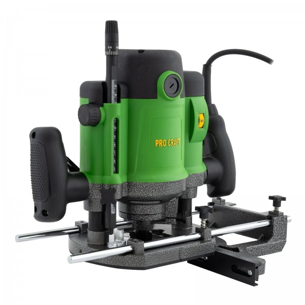 Freza PROCRAFT POB-2400 , 2000W, 23000 RPM, Set 12 freze pentru lemn