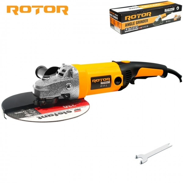 Flex Polizor unghiular ROTOR RAG2250, 2250 W, 6500 rpm , 230 mm