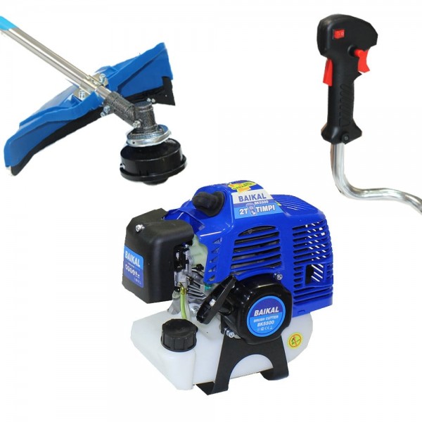 * Promo * BAIKAL , Motocoasa motor 2 timpi 4,7 cp & Drujba pe benzina 3,9 Cp , accesorii incluse