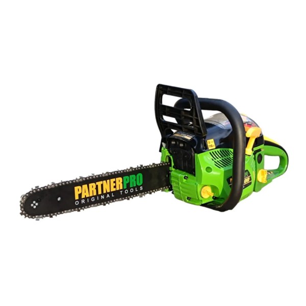 Drujba pe benzina PartnerPro PT 5000, 3.1 cp , 8500 rpm, 2 lame, 2 lanturi