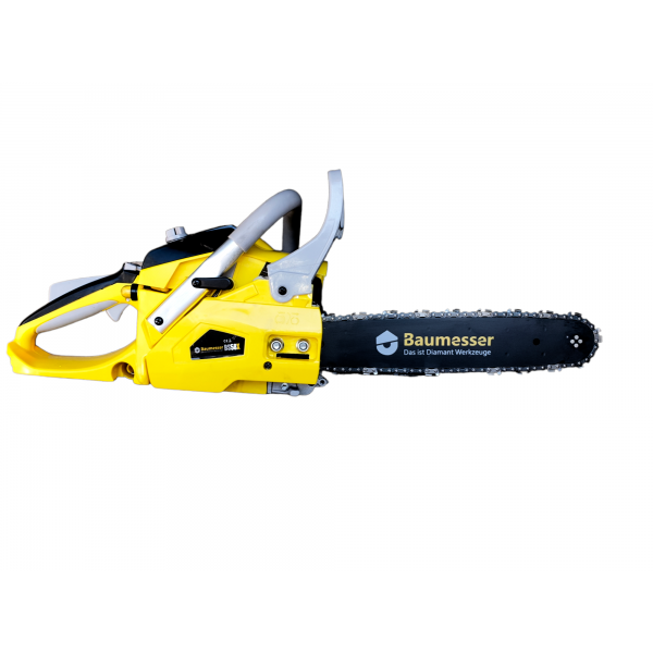 Drujba pe benzina Baumesser BS58X, 38 CC, 4 Cp, lama 42 cm + lama 45.5 cm