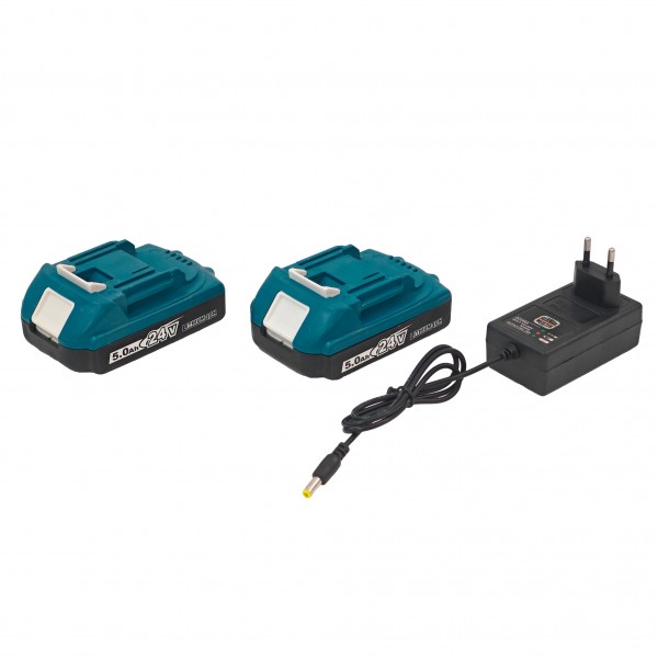 Foarfeca cu acumulator, German Meister, 24 V , 5 Ah, 30 mm, Brushless