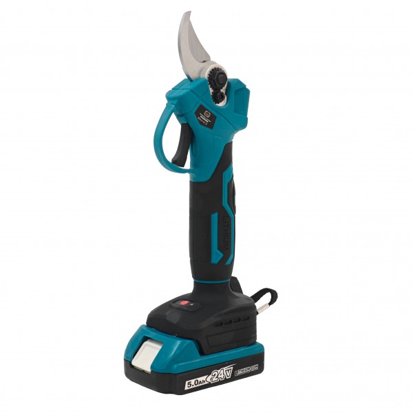 Foarfeca cu acumulator, German Meister, 24 V , 5 Ah, 30 mm, Brushless
