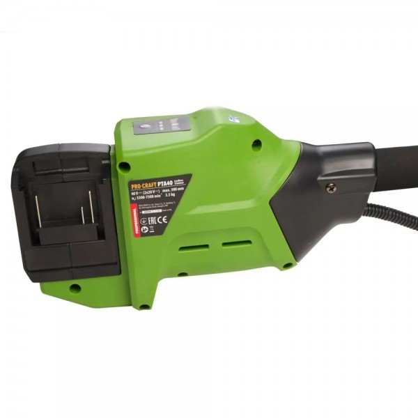 rimmer pentru tuns gazon/iarba pe acumulator fara acumulator si incarcator PROCRAFT, PTA40