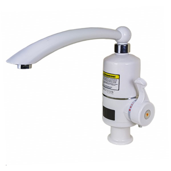 Robinet instant electric pentru apa, 3 kW din plastic si otel inoxidabil , MIXXUS Electra 120-E