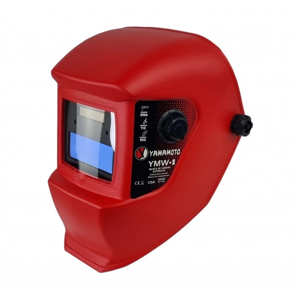 Masca automata de sudura Yamamoto YMV-1, timp comutare 0.25~0.6s, Rosie