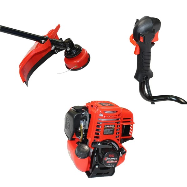 Motocoasa pe benzina YAMAMOTO YM-5600, motor 4 T , 6.3 CP, 52 CC , accesorii incluse