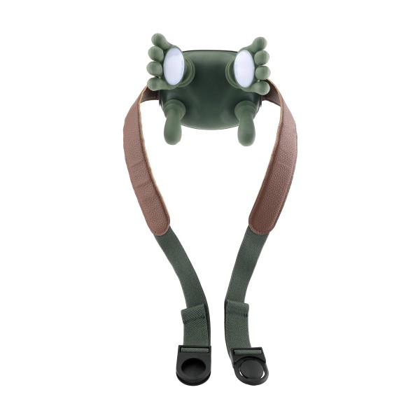 Aparat de Masaj Cervical 4D Shiatsu, Multifuncțional, Încălzire Infraroșu 45°C, 3 Intensități, Wireless, Autonomie 70 min, Ergonomic pentru Gât, Umeri și Spate