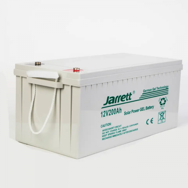 Acumulator Solar GEL Jarrett 12V 200Ah - Deep Cycle VRLA Profesional